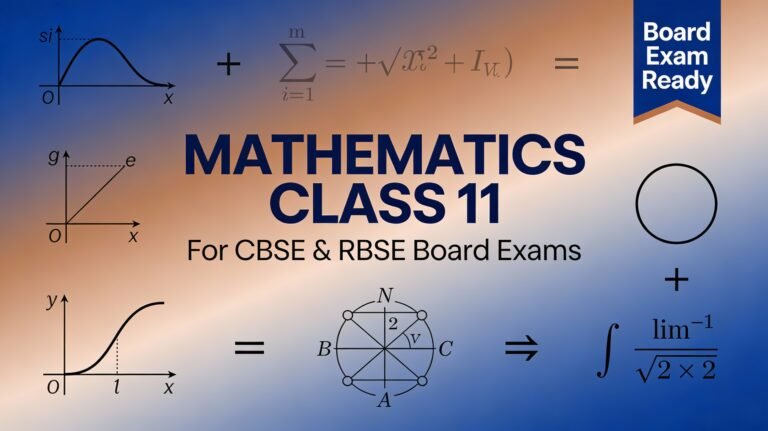 Mathematics Class 11th